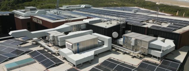 Centrales de traitement d’air résistantes à l’eau de mer pour le Strandhotel het Hoge Duin